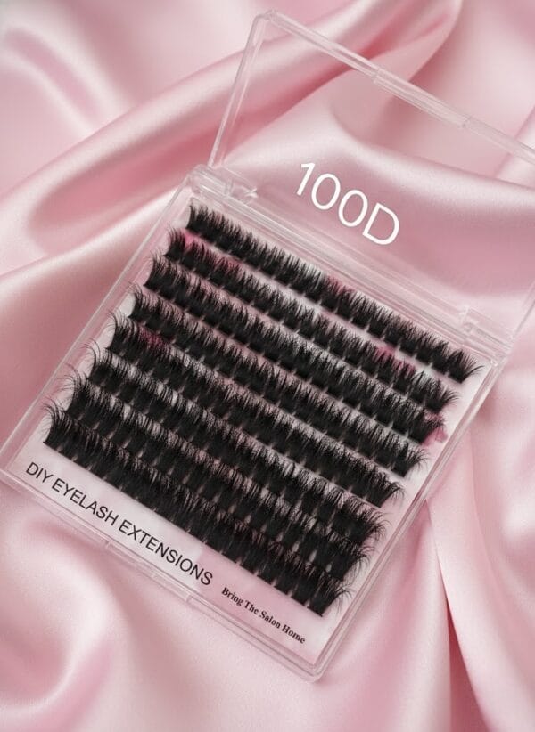 DIY Eyelash Extension Kit - Fairy & Fish Tail Mixed Cluster Lashes(80D Volume)