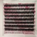 Oplus_16908320 DIY Eyelash Extension Kit - Fairy & Fish Tail Mixed Cluster Lashes(80D Volume)