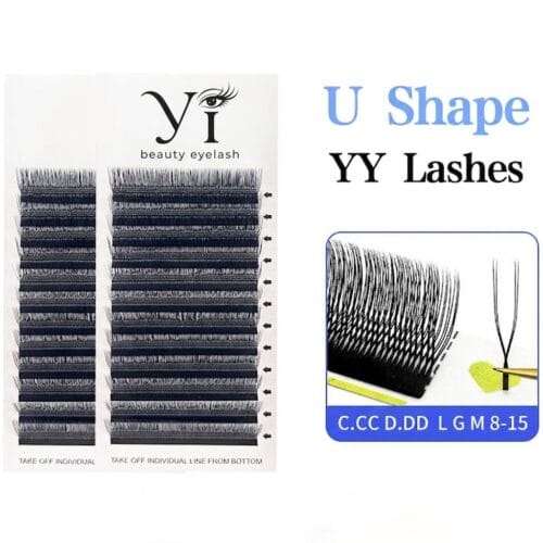 67e56fcc-91a5-43f7-97b0-e2a09e6a79ad Wholesale 3D 4D 5D Clover YY & W &U Shape Eyelash Extensions | Professional Premade Fan Lashes for Salons