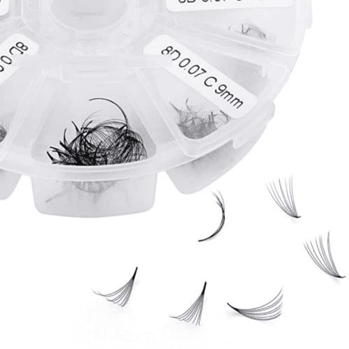 Wholesale Premade Volume loose Fans Eyelash Extensions 2D-20D Pointed Base Lashes