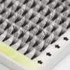 Wholesale Short Stem 2D 3D 5D 6D 7D 0.07 Soft Silk Pre-made Volum Fan eyelash extension for Fast Salon Application