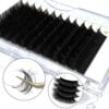 Wholesale Korean Pbt Deep Matte Silk Volumizing Classic Eyelash Extension Tray Cashmere Matte Eyelash Extension
