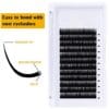 Premium Faux Mink Individual Eyelash Extensions Full Volume Natural Soft Handmade Curl Eyelashes 8MM-25MM Length Professional