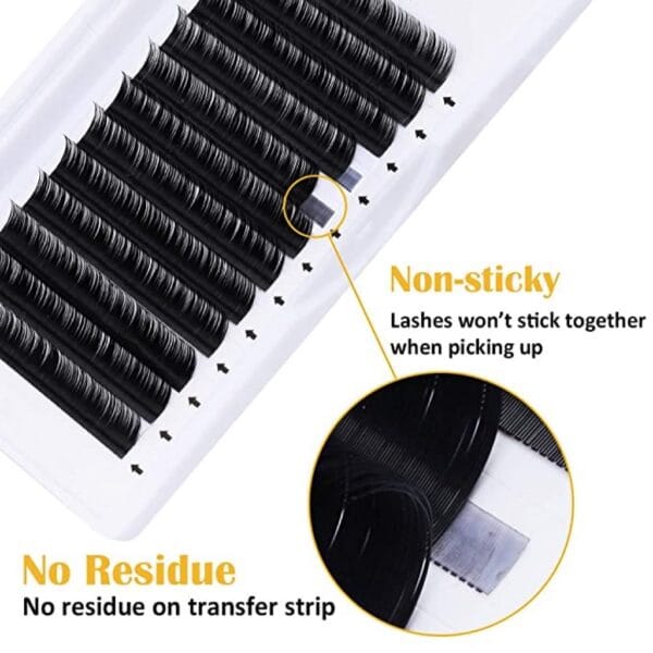 Premium Classic Lash Extensions – Pro-Grade Individual Silk Lashes for Custom Branding