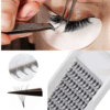 Korea PBT Fiber Premade Volume Lashes 0.05 0.07 2D-20D for Handmade Pre Made Fans Eyelash Extensions Natural Black 12 Rows