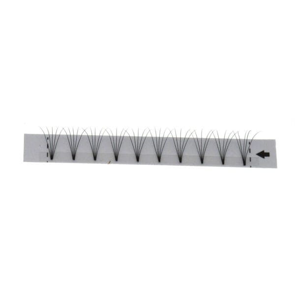 Wholesale Short Stem 2D 3D 5D 6D 7D 0.07 Soft Silk Pre-made Volum Fan eyelash extension for Fast Salon Application