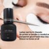 Wholesale OEM ODM UV Eyelash Extension glue 1s Instant Cure Light- Fume-Free & Long Retention