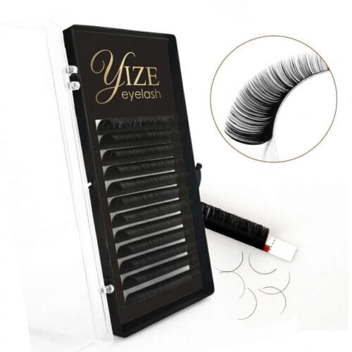 Custom Logo ultra-matte cashmere Eyelash Extension Trays | Wholesale Professional Lash Supplier