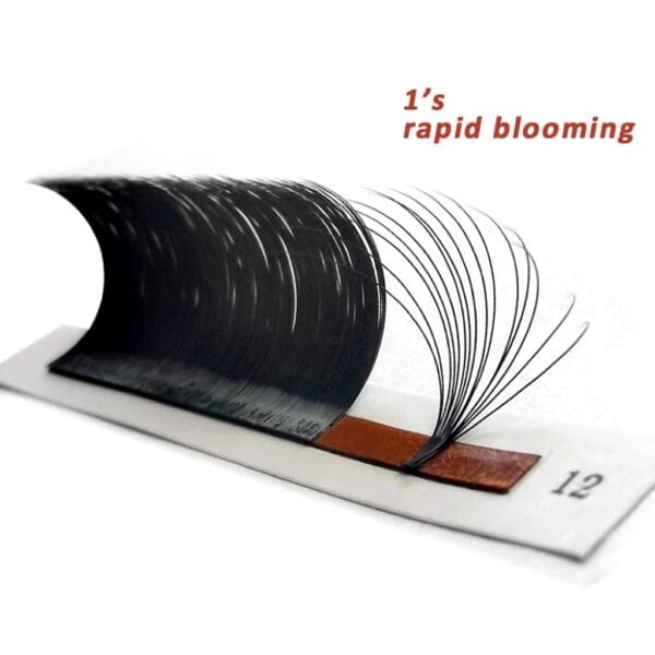 YIZE eyelash Wholesale Matte Black Cashmere Easy Fan-Shaped Eyelash Custom Packaging Private Label Service OEM/ODM Eyelash Extension Supplier