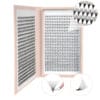 Professional Pre-made Volume Fans | Custom Double-Sided Eyelash Extension Tray Manufacturer