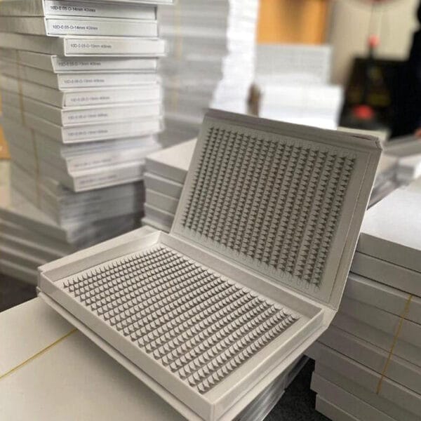 Professional Pre-made Volume Fans | Custom Double-Sided Eyelash Extension Tray Manufacturer