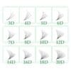 Korea PBT Fiber Premade Volume Lashes 0.05 0.07 2D-20D for Handmade Pre Made Fans Eyelash Extensions Natural Black 12 Rows