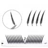 Customized personal label spiky eyelashes salon pre-made grafting luxurious fox comic pre-made fan eyelash extensions