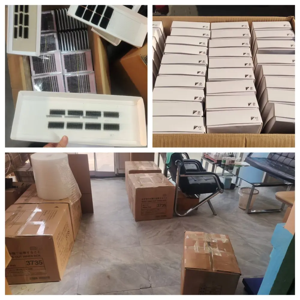 Wholesale lash orders ready for shipping with efficient logistics management