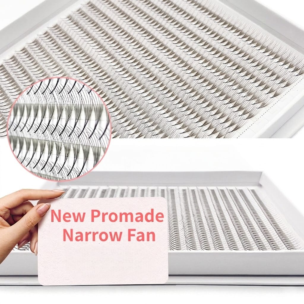 Premade fans vs handmade volume lashes for professional lash extensions
