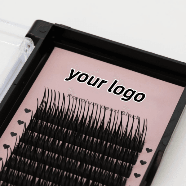 Wholesale 0.05 0.07mm Manga Wispy Cosplay Type Spiked Premium Wet Look Eyelash Extension for Professional Salons
