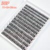 Professional DIY Segmented Cluster Lashes - Individual Wispy Eyelash Extensions for Salon & Home DIY - Bulk Wholesale Available