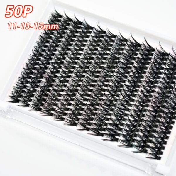 Professional DIY Segmented Cluster Lashes - Individual Wispy Eyelash Extensions for Salon & Home DIY - Bulk Wholesale Available