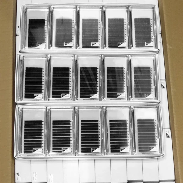 Easy Fan Eyelash Extensions Tray – Private Label Wholesale Easy Fan Lashes for Lash Artists & Salons