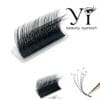 Wholesale Camellia Multi-Curl Self-Layering 5D Messy 3D Natural New Grafting Easy Fan Lashes Extensions For Professional Salon