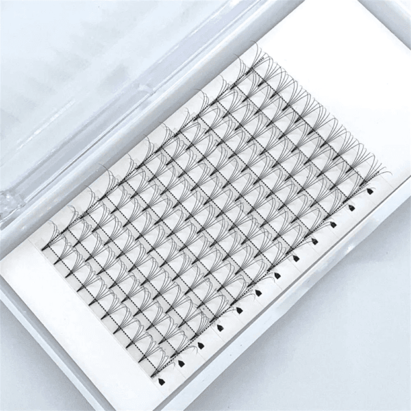 Wholesale 3D 4D 5D 6D 7D 8D 10D Short Stem Premade Fan Eyelash Extensions Soft Matte Black Faux Mink Lashes for Lash Artists