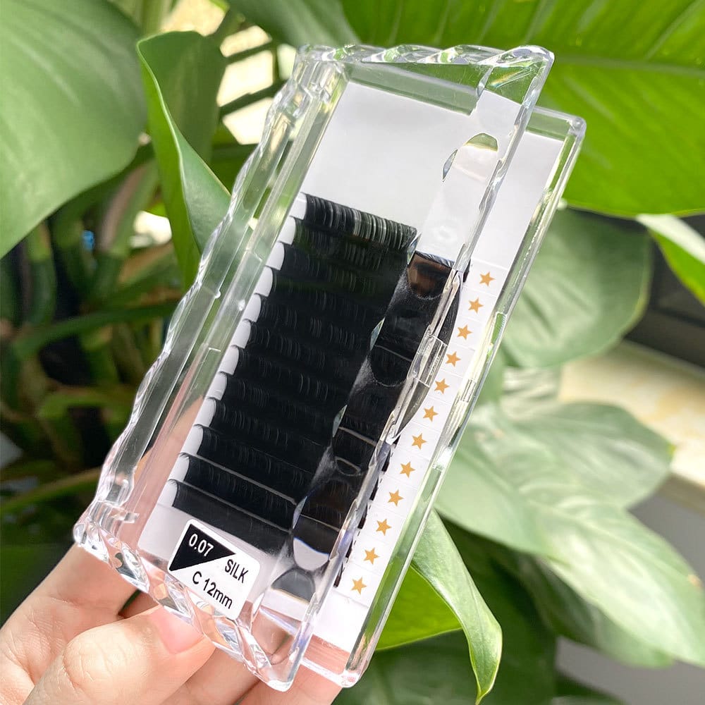 Wholesale Classic Eyelash Extension Matte Black