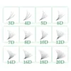 Wholesale Private Label 500 /1000 Loose Premade Fans - Premium Pointy Base Volume Eyelash Extensions