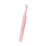 TW-114 Wholesale Professional Eyelash Extension Tweezers With Fiber-tipped Tips Customizable Logo For Eyelash Extension.