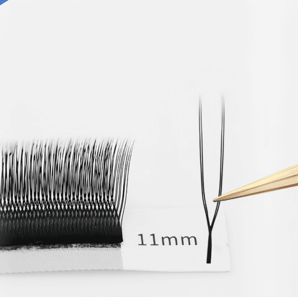 U形5 OEM/Private Label U-Shape Clover Lashes Matte Black Soft Synthetic Fiber High Efficiency YY 3D 4D 5D Eyelash Extensions Factory Supplier