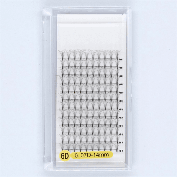 Wholesale 3D 4D 5D 6D 7D 8D 10D Short Stem Premade Fan Eyelash Extensions Soft Matte Black Faux Mink Lashes for Lash Artists