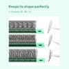 u形3D4D5D OEM/Private Label U-Shape Clover Lashes Matte Black Soft Synthetic Fiber High Efficiency YY 3D 4D 5D Eyelash Extensions Factory Supplier