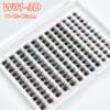 Professional DIY Segmented Cluster Lashes - Individual Wispy Eyelash Extensions for Salon & Home DIY - Bulk Wholesale Available