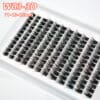 Professional DIY Segmented Cluster Lashes - Individual Wispy Eyelash Extensions for Salon & Home DIY - Bulk Wholesale Available