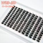 w03 Professional DIY Segmented Cluster Lashes - Individual Wispy Eyelash Extensions for Salon & Home DIY - Bulk Wholesale Available