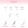 卷曲图 Premade Volume Lash Fans Wholesale | Custom Eyelash Extensions 6-20mm Korean PBT | OEM Private Label Supplier