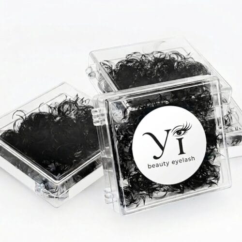 品牌图2 Private Label Loose Premade Fans Premium Pointy Base Volume Eyelash Extensions