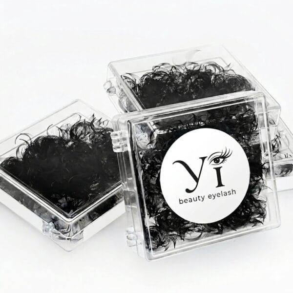 Private Label Loose Premade Fans Premium Pointy Base Volume Eyelash Extensions