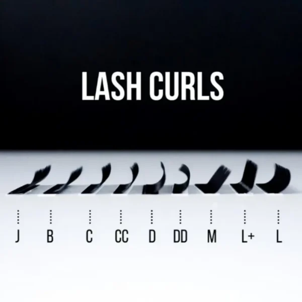 曲度图 Wholesale Premium YY Lash Extensions | Soft Matte Finish & Fast Application