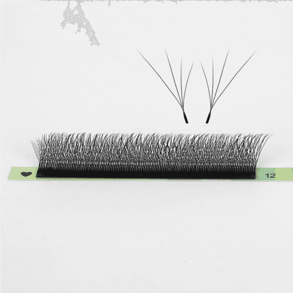 Wholesale Hand-Woven Fox YY Flying 3D 4D W Matte Black Soft Synthetic Lash Extensions Bulk Supplier