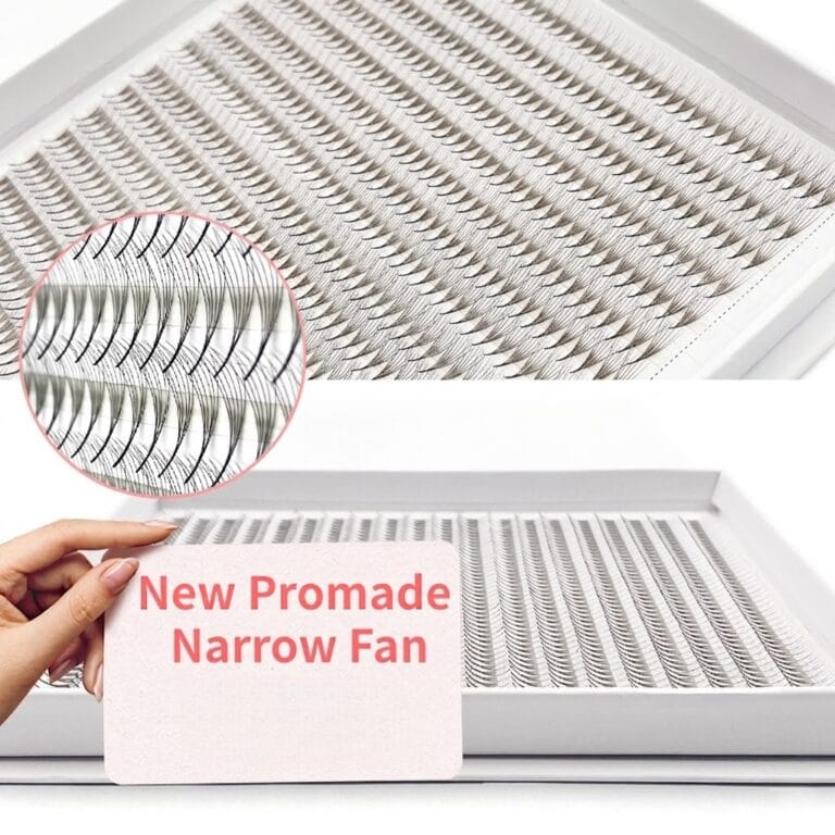Premade fans vs handmade volume lashes for professional lash extensions
