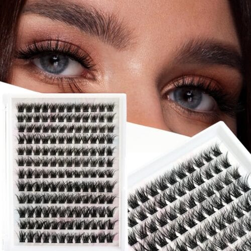 详情页1 Professional DIY Segmented Cluster Lashes - Individual Wispy Eyelash Extensions for Salon & Home DIY - Bulk Wholesale Available