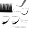 flat lash 16 Premium Ellipse Flat Lashes Extensions – Professional Matte Black Split-Tip Lashes for Private Label & Wholesale