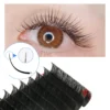 flat lash 2 Premium Ellipse Flat Lashes Extensions – Professional Matte Black Split-Tip Lashes for Private Label & Wholesale