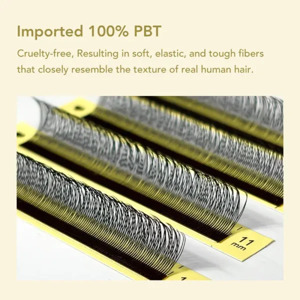 Premium Matte Clover Lashes - Single Y-Shape Volume Eyelash Extensions Customizable OEM/ODM
