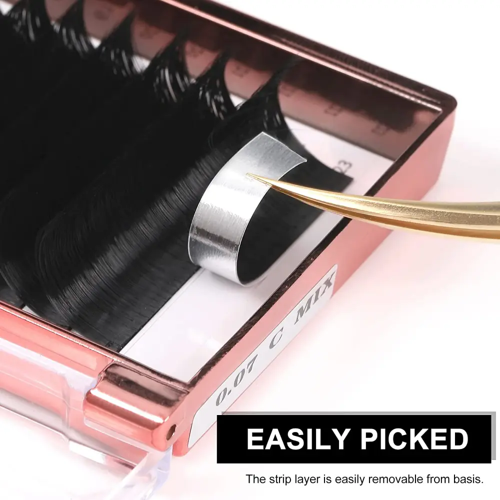 easy pinching volume lash extensions wholesale details