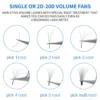 2D-20D VOLUM FANS 0.03 Mega Volume Lash Extensions – Wholesale & Private Label
